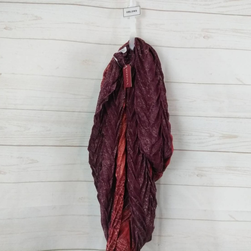 Merona Scarf Red & Orange One Size